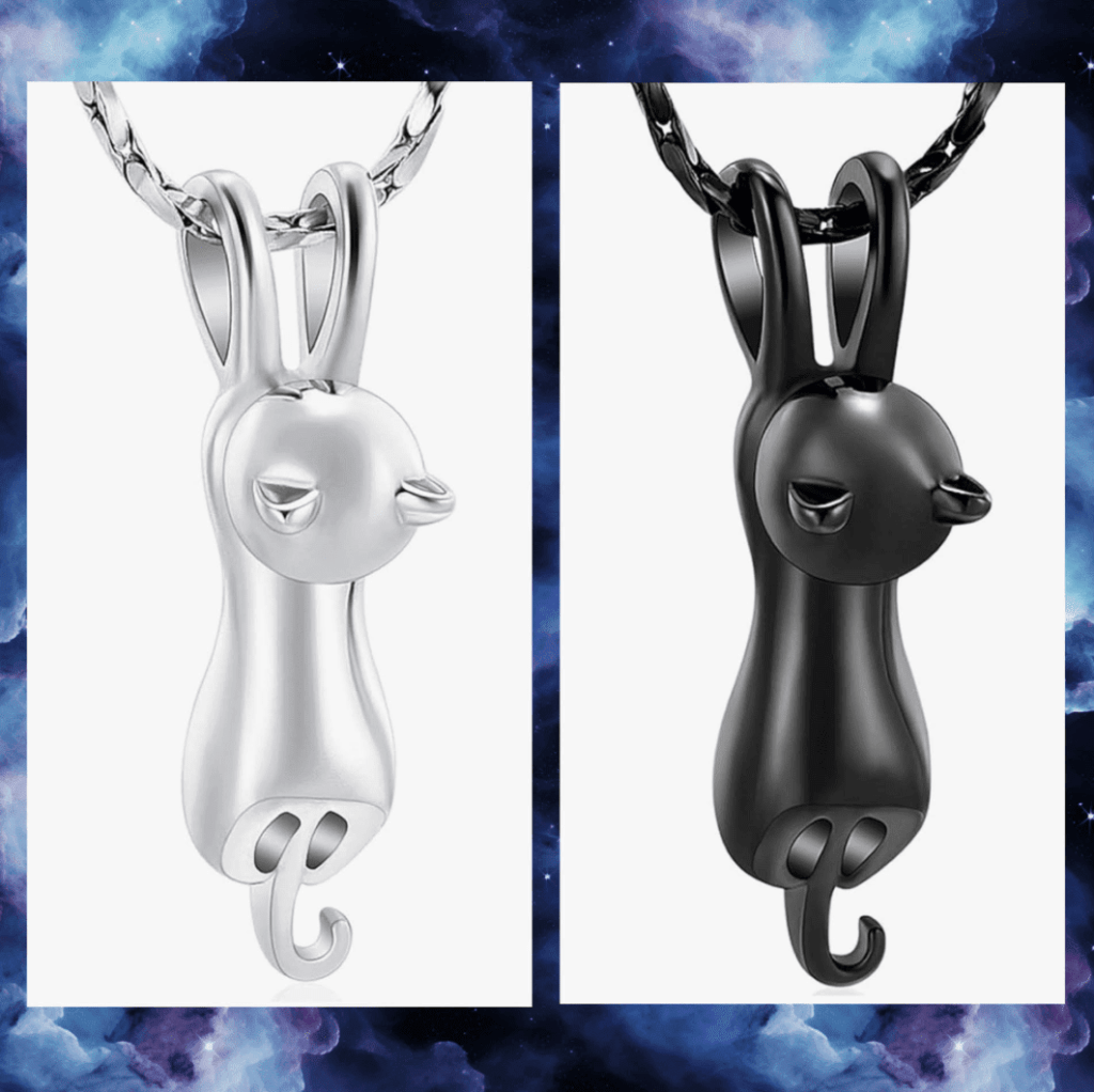Cat Pet Cremation Necklace