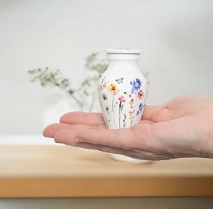 Floral Keepsake Urn